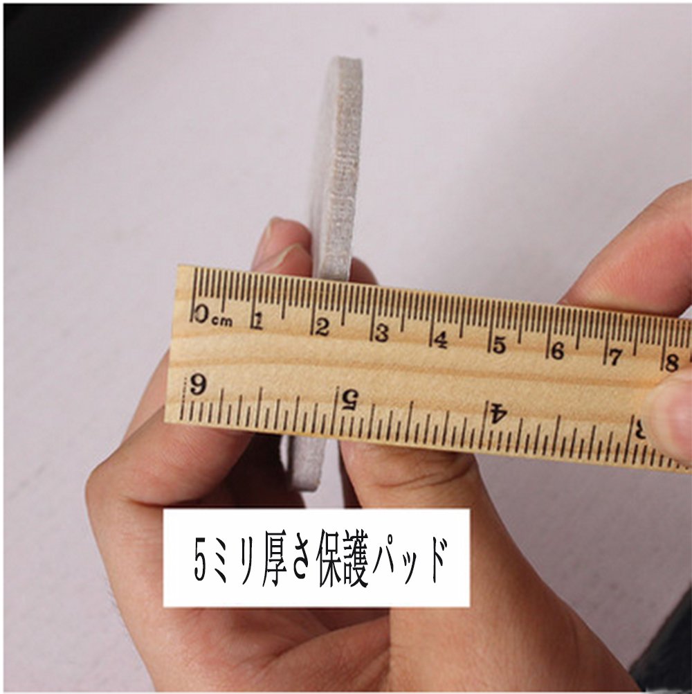 チェア用滑り止めパッド 8枚 50mm 家具保護 円形 ブラウン Amazon.co.jp: Ezprotekt 椅子脚カバー 24枚入り 椅子 あし